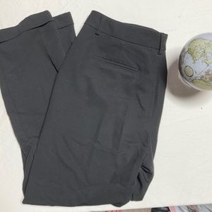 Black High Rise Dress Pants
